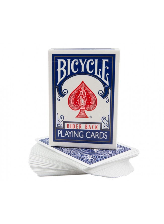 Magic Makers Bicycle Stripper Deck with 10 Bonus Tricks (Blue) - Tapered Magic Trick Deck - Image 3