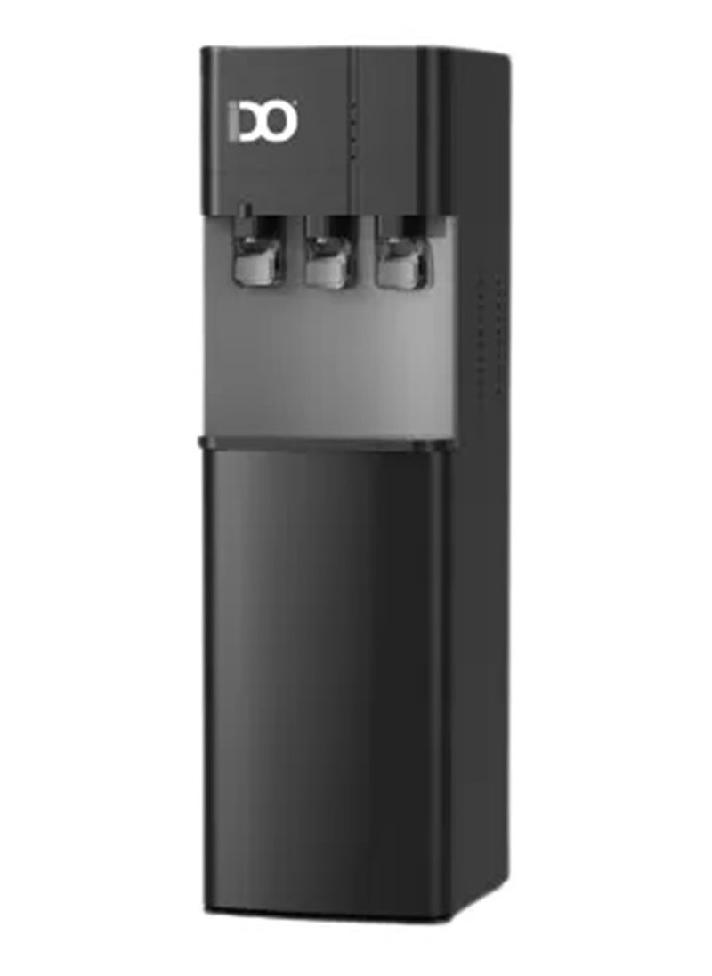 IDO - iDo Water Dispenser, 3 Taps (Cold, Hot and Frosty), Top Load, Refrigerator, Black, WD201FC-BK - Image 1