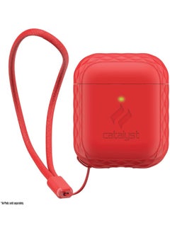 Catalyst Lanyard Case For Airpods 1 & 2 Flame Red  - Image 1