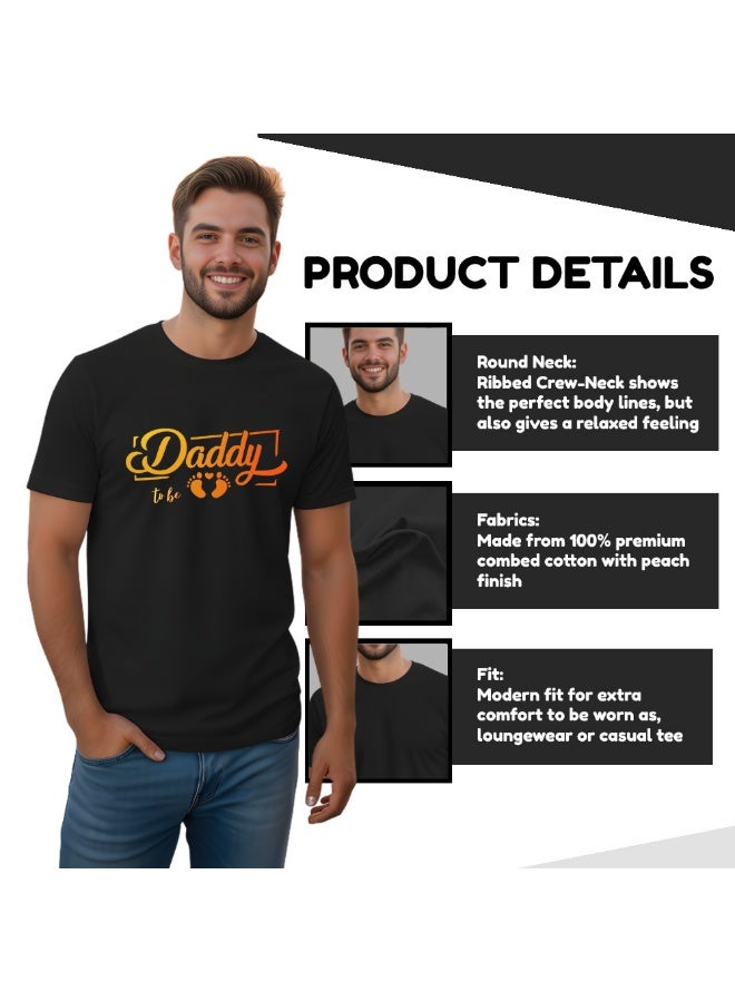 برينت شوب فور مي طقم تيشيرتات متطابقة للأمهات والأب | تيشيرت قطني للزوجين للآباء والأمهات الجدد | هدية مثالية للأم والأب الجدد - Image 4