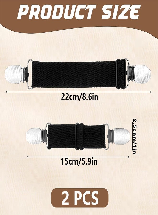 BCNJEPIN Waist Adjustable Clips for Women, 2PCS Adjustable Clothing Clips for Shirt Collar and Pant Waist, Versatile and Secure Durable Fabric Clamps for Sweaters, Shawls, and Dresses, Sweater Clip - Image 2