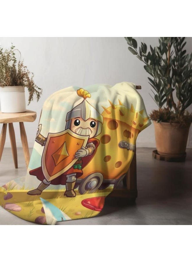 general Children's or student cartoon flannel thin blanket (warm and comfortable, suitable for sleep, games) 100cm*150cm - 19 - Image 5