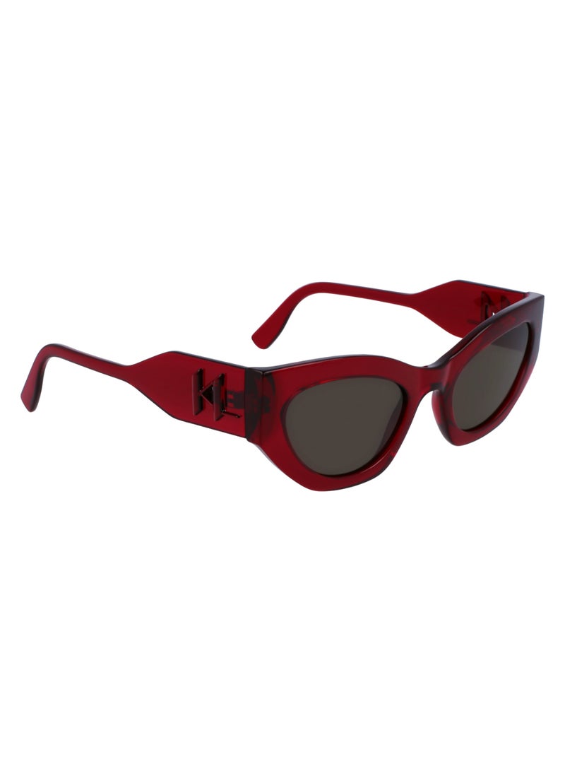 Karl Lagerfeld FULL RIM BIO INJECTED INJECTED KARL LAGERFELD SUNS KL6122S 5222 (540) CYCLAMEN - Image 3