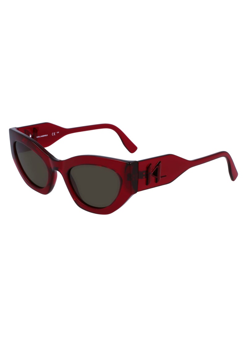 Karl Lagerfeld FULL RIM BIO INJECTED INJECTED KARL LAGERFELD SUNS KL6122S 5222 (540) CYCLAMEN - Image 1