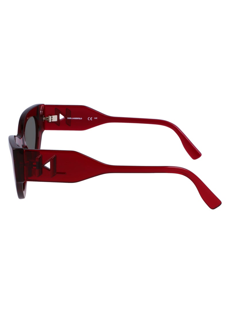 Karl Lagerfeld FULL RIM BIO INJECTED INJECTED KARL LAGERFELD SUNS KL6122S 5222 (540) CYCLAMEN - Image 4