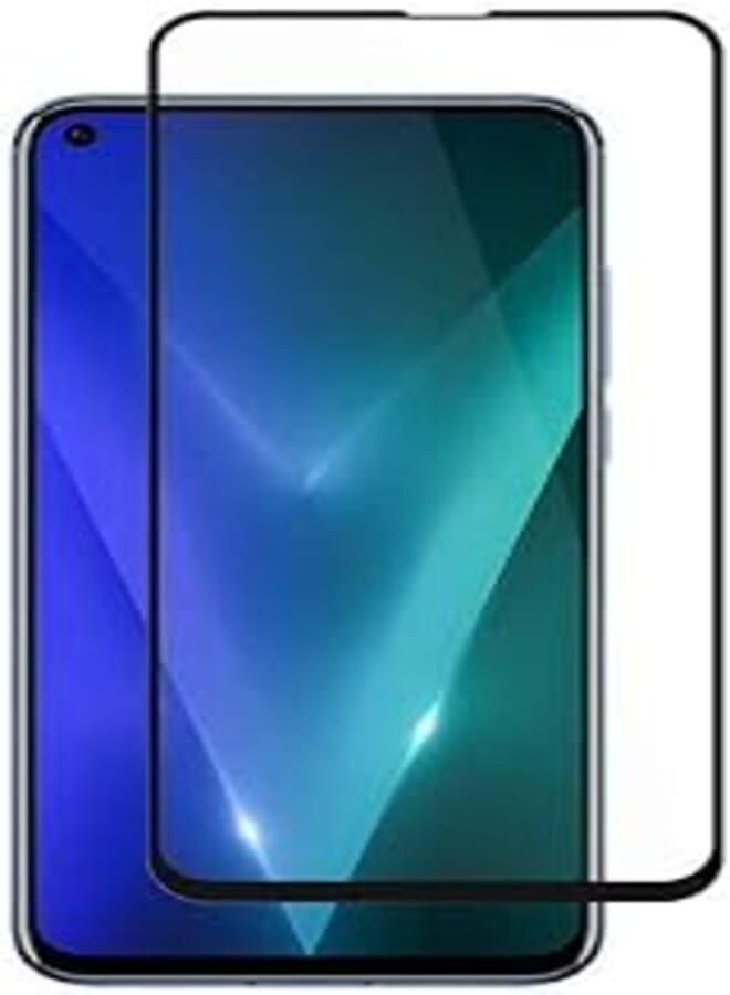 OR Honor View 20 ( V20 ) 6.4" Inch 3D Curved Full Coverage Tempered Glass Screen Protector For V20 Black