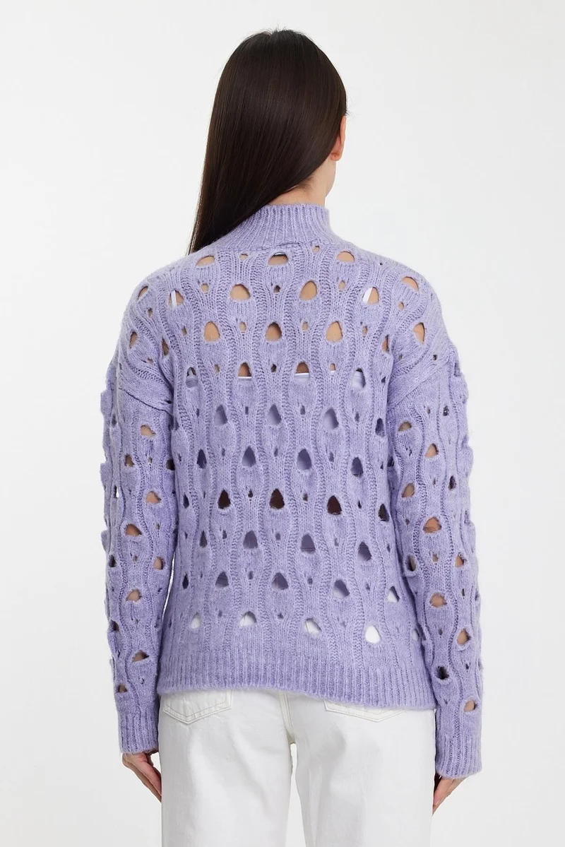 الكسندرجاردي Alexandergardı Hole Knitwear SWEATER (A92423-S)