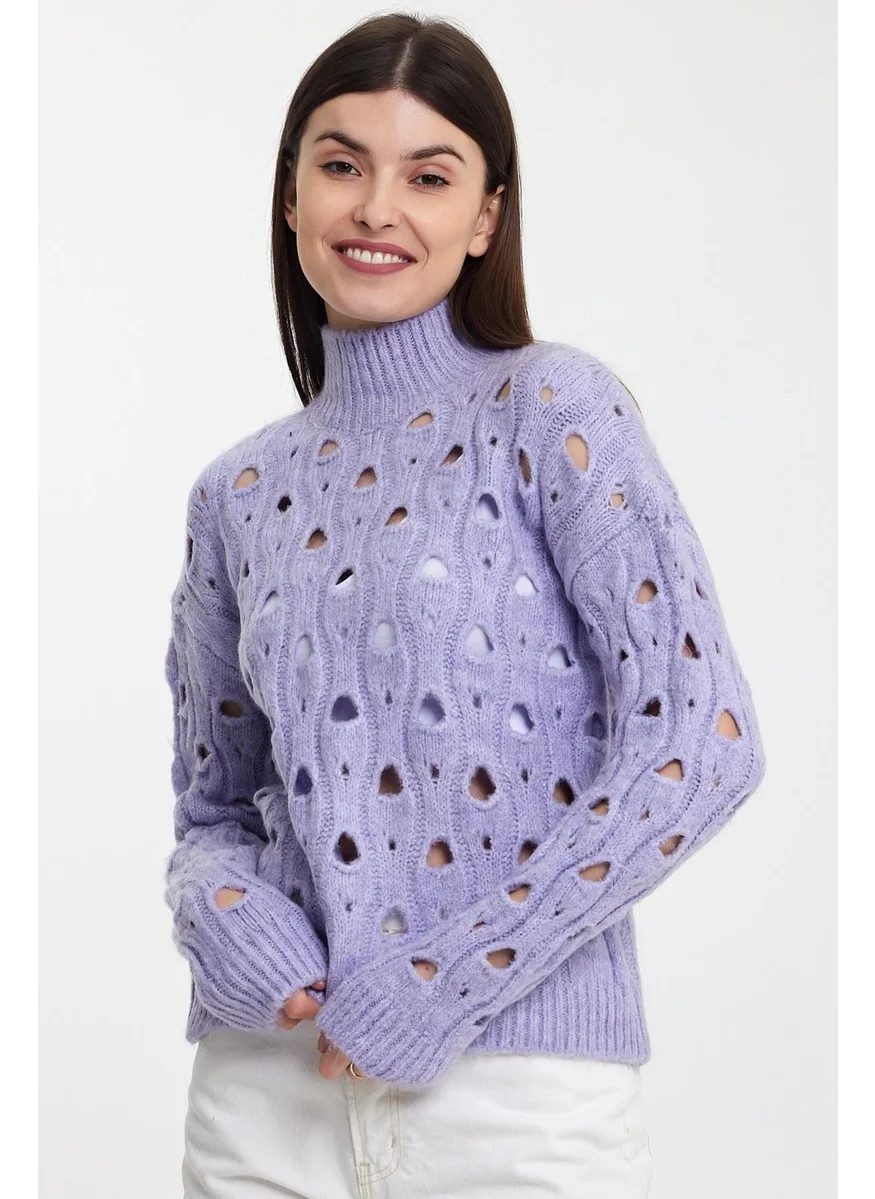 الكسندرجاردي Alexandergardı Hole Knitwear SWEATER (A92423-S)