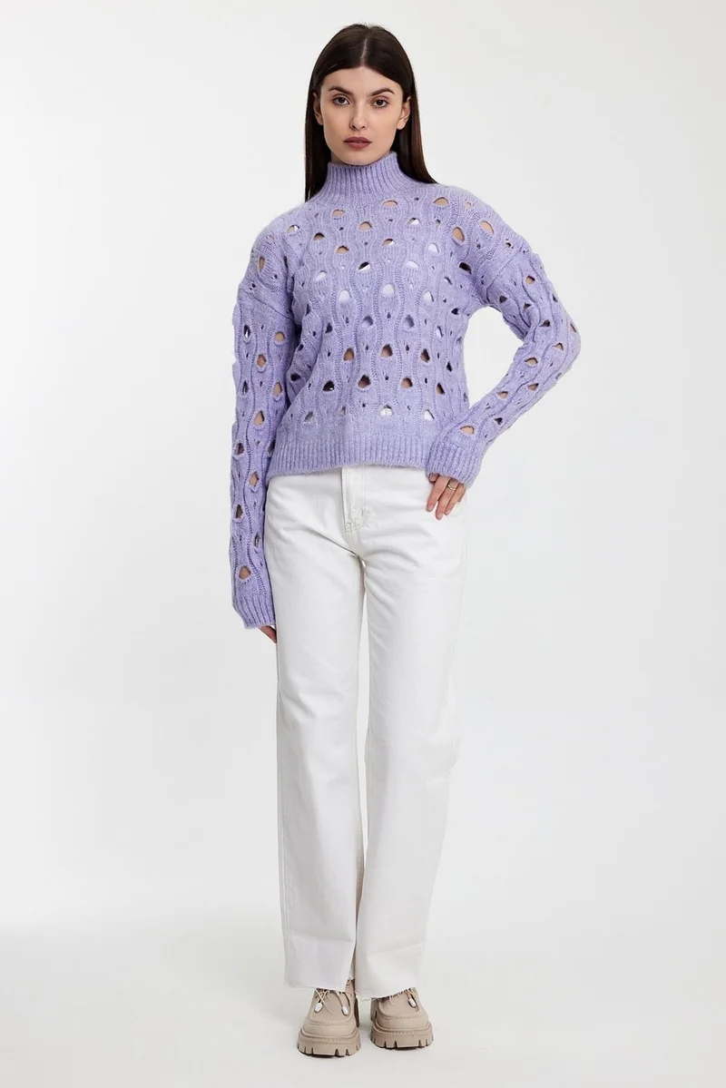 الكسندرجاردي Alexandergardı Hole Knitwear SWEATER (A92423-S)