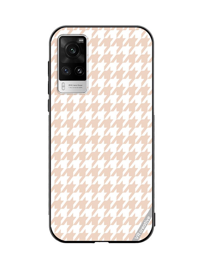 VR CREATIVE Protective Case Cover For Vivo X60 Pro Abstract Design Multicolour - Image 1