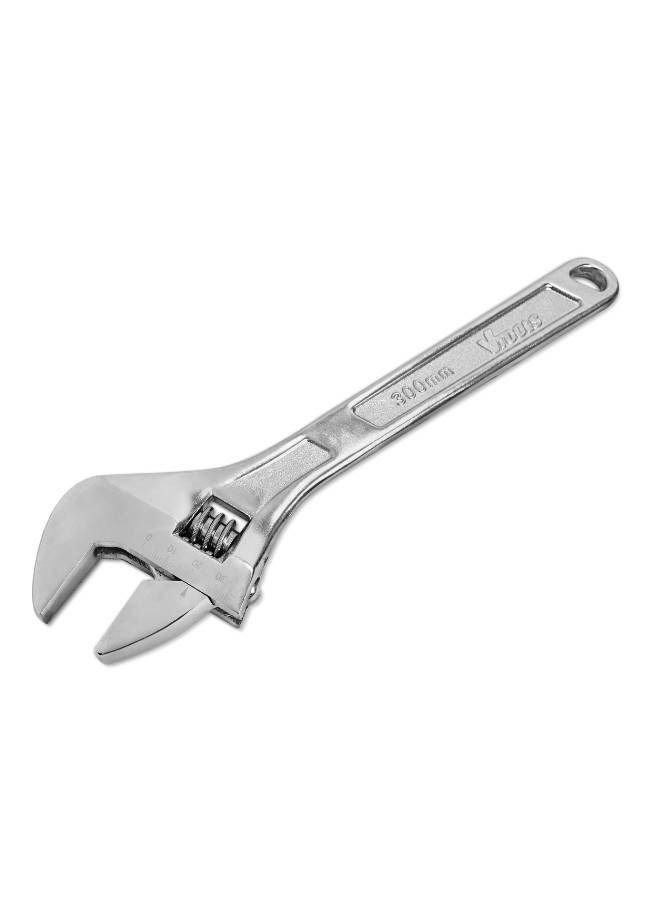 VTOOLS 12 Inch Carbon Steel Adjustable Wrench - Image 2