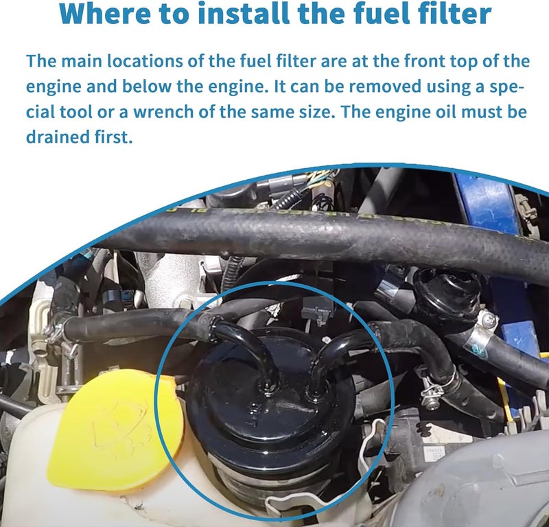 OXCANO Premium Fuel Filter 043-0979 F54668 for Subaru Models 1990-2005 - Image 5