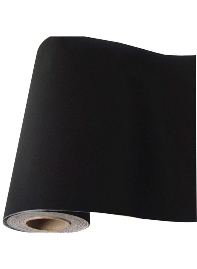 Self Adhesive Velvet Flock Backing Paper Liner For Jewelry Drawer Craft Fabric Peel And Stick Black Soft Velvet Liner For Drawer Diy 17.7 X 117  - Image 1