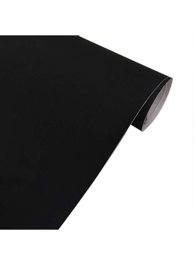 Self Adhesive Velvet Flock Backing Paper Liner For Jewelry Drawer Craft Fabric Peel And Stick Black Soft Velvet Liner For Drawer Diy 17.7 X 117  - Image 4