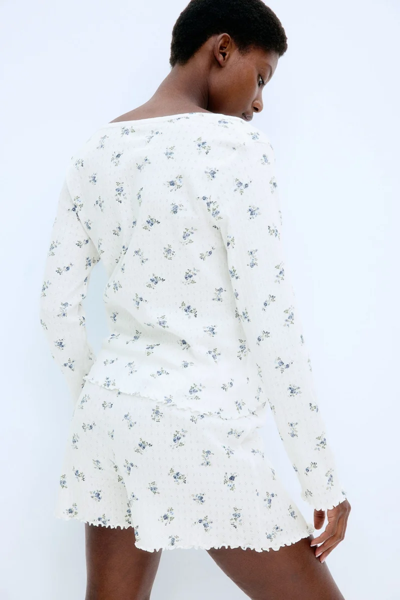 H&M MAMA Pointelle pyjamas