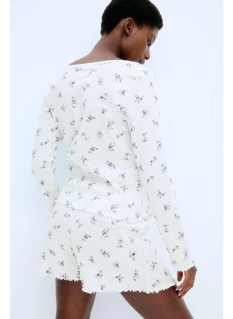 H&M MAMA Pointelle pyjamas