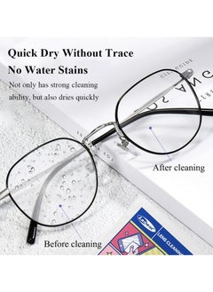 Melly's 100 Individually Wrapped Wet Lens Wipes for Glasses, Camera Lenses, Phone, Laptop Screens-WHITE 5 *5 CM  - Image 2