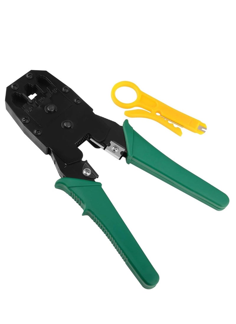 Oubao - Ou Bao araja Wire Cable Crimper Crimp Network Tool kit with Cable Cutter from high-quality magnetic steel wj 315 - Image 1