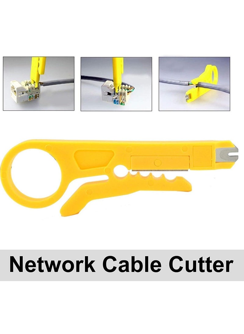 Oubao - Ou Bao araja Wire Cable Crimper Crimp Network Tool kit with Cable Cutter from high-quality magnetic steel wj 315 - Image 1