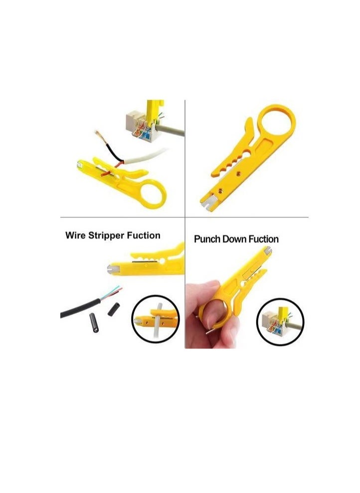 Oubao - Ou Bao araja Wire Cable Crimper Crimp Network Tool kit with Cable Cutter from high-quality magnetic steel wj 315 - Image 1