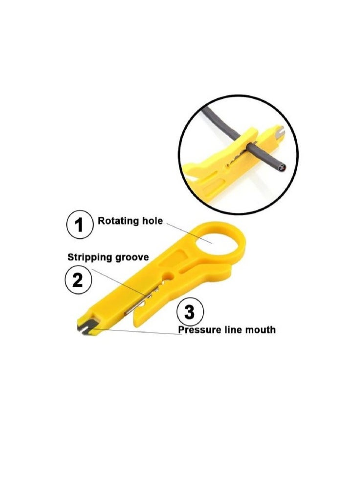 Oubao - Ou Bao araja Wire Cable Crimper Crimp Network Tool kit with Cable Cutter from high-quality magnetic steel wj 315 - Image 1