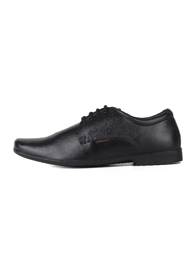 Red Chief Black Low Ankle Lace Up Formal Shoe - Rc3455 001