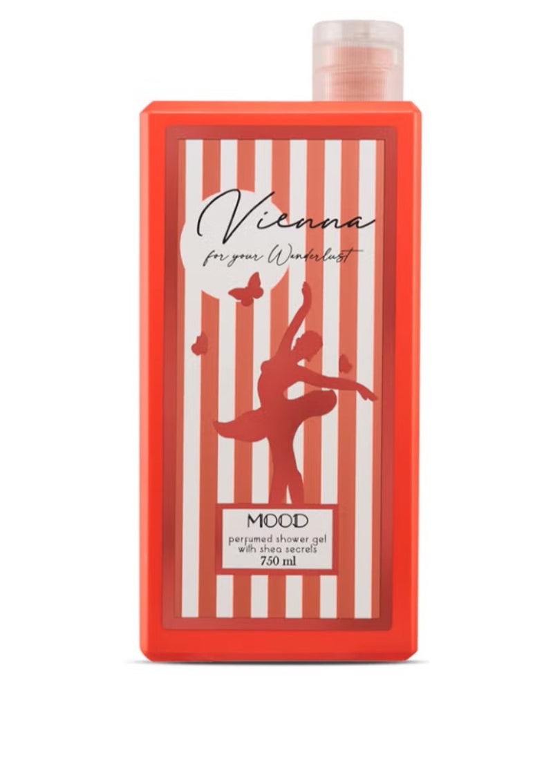 MOOD VIENNA SHOWER GEL 750grams 