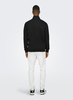 Only & Sons Onscurated  Half Zip Sweatshirt  - Image 2