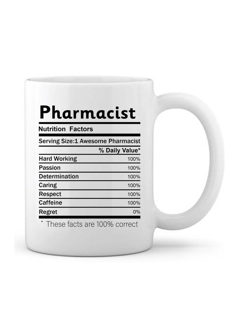 PRINTSHOP4ME Pharmacist day Coffee mugs for Pharmacist day suitable Graduation Gift Ideas to Medical Students (Design 3)  - Image 1