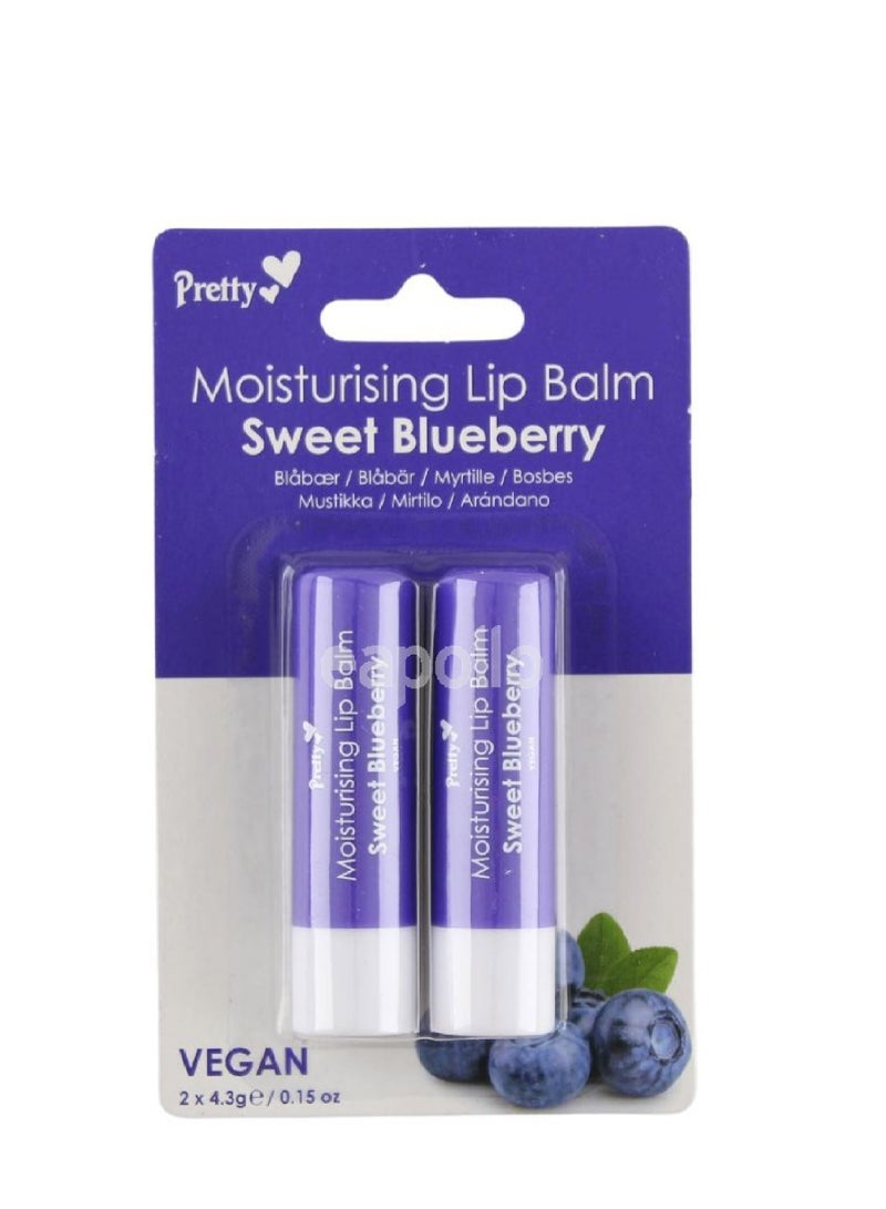 بلسم شفاه مرطب جميل توت أزرق 2x 4.3غ