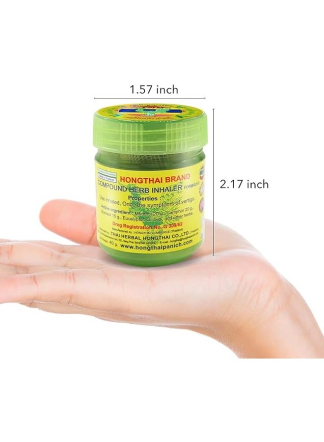 Hong Thai Compound Thai Herb Inhalant, Pack of 3, (Packaging May Vary) - Image 5