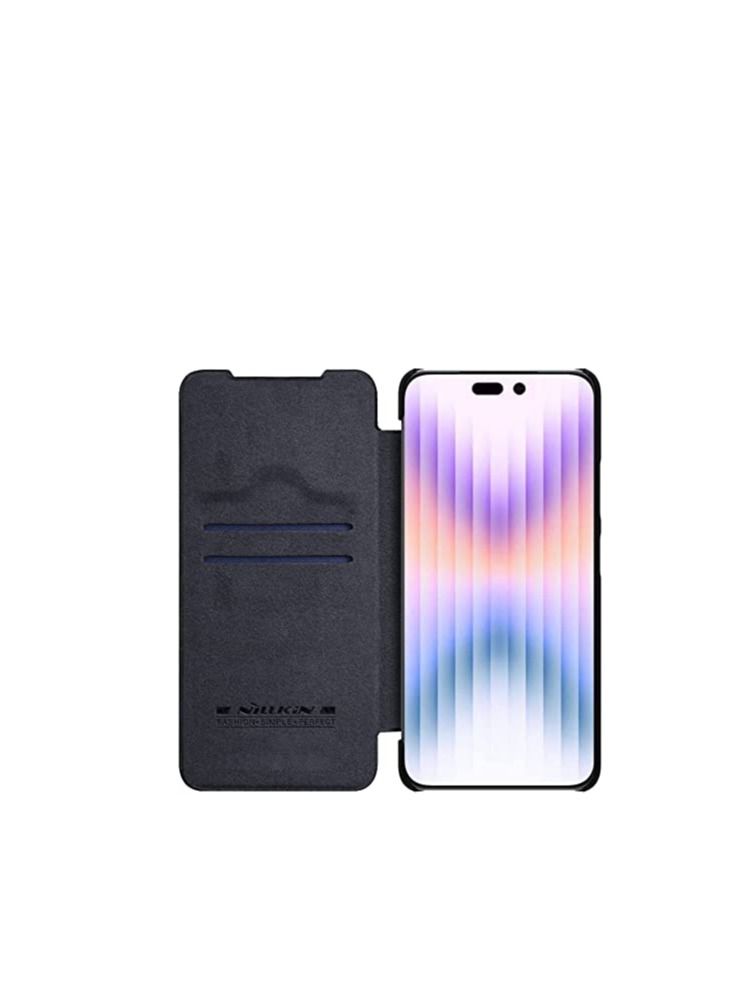 Nillkin Qin Pro Leather Case Apple iPhone14 Max 6.7 2022-Black - Image 4