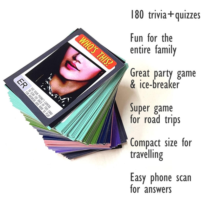 exciting Lives لعبة كويست - بطاقات لعبة الأفلام الهندية - هدية لعيد الديوالي، عيد الميلاد، رأس السنة، الحفلات، أعياد الميلاد، الذكرى السنوية، لحفلة الديوالي، لعبة للعائلة، الأصدقاء، الأقارب - مجموعة من 150 - Image 3