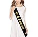 Mayin 50th Birthday Kit Gold Tiara and Sash Glitter Satin Sash and Crystal Rhinestone Tiara Crown for Happy 50th Birthday Party Supplies Favors Decorations 50th Birthday Party Accessories - Image 2