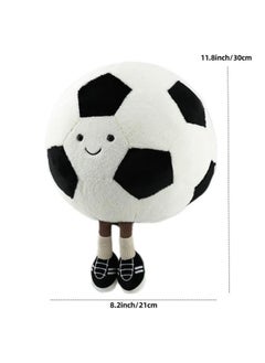 General Cute 11.8 inch Jellycat Football Plush Toy, Soft Plush Sports Pillow, Kids Birthday Gift & Home Decor (Soccer)  - Image 4