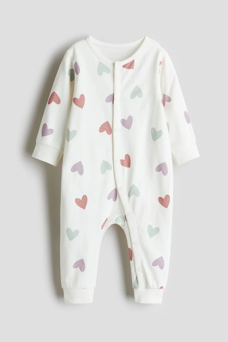 H&M Patterned sleepsuit