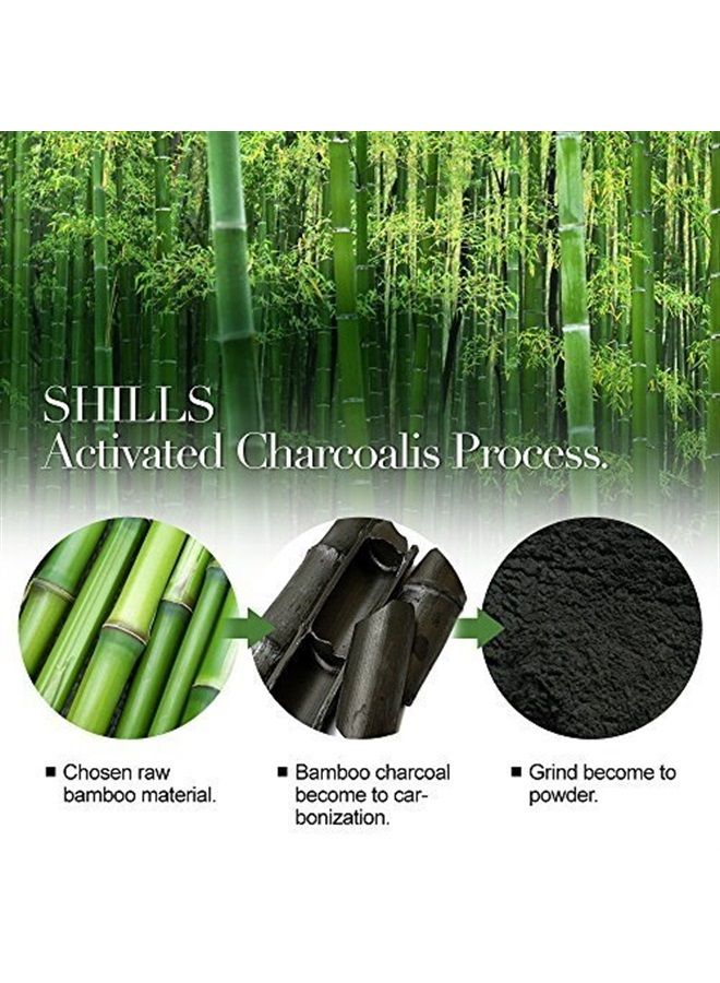 Shills Blackhead Remover, Charcoal Nose Strips, Charcoal Blackhead Remover Pore Strip, Charcoal Nose Strips, Oil Control Charcoal Strip, Peel Off Strips (6 Count) - Image 4