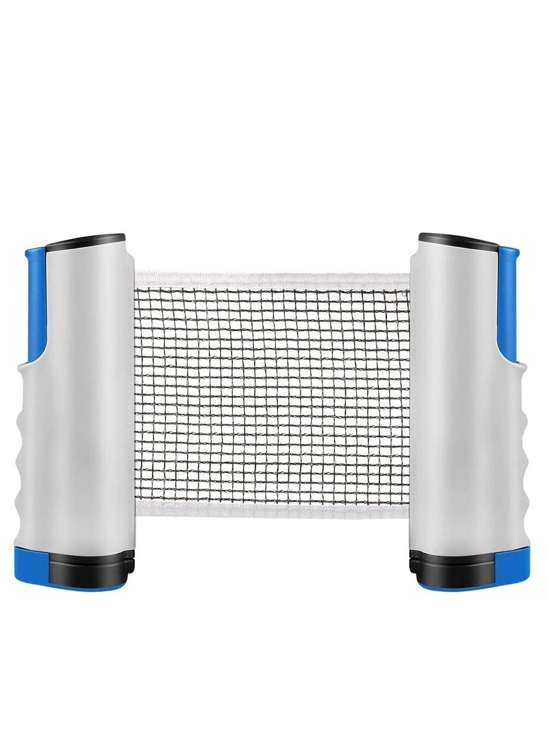 Generic Portable Telescopic Table Tennis Net Rack 170CM, Grey/Blue  - Image 2