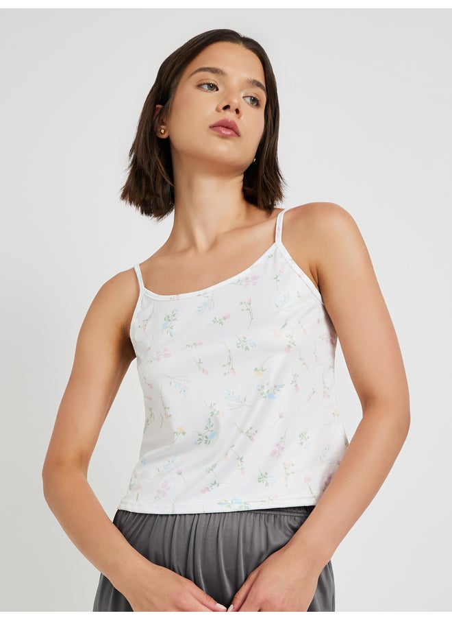 Take Two Take Two Printed Strappy Regular Fit Cami and Pyjama Set  - Image 2