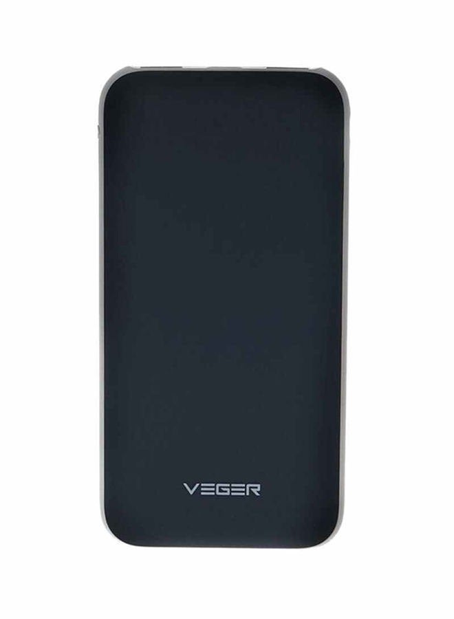 VEGER Power bank with dual USB port, 25,000 mAh, 92.5 Watt, black color - Image 1