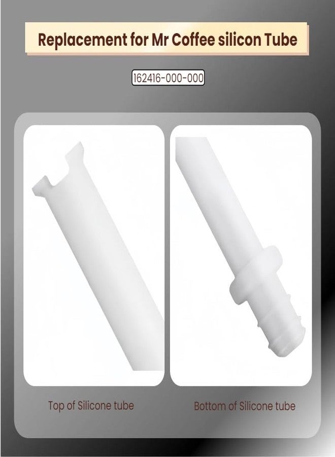 LBJvsKD 162416-000-000 Silicone Tube For Mr Coffee Cafe Barista Replacement Parts - Fits Mr Coffee BVMC-ECMP1000 BVMCECMP1000RB Espresso Milk Frothing Pipe/Coffee Maker Milk Foam Straw (4-Pack) - Image 5