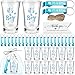 Singhoow 50 Sets Baby Shower Favor for Guests Acrylic Shot Glasses with Bottle Opener Keychains Thank You Tags and Bags Gender Reveal Party Favors for Guest Baby Shower Return GiftBoy - Image 3