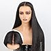 ISEE HAIR M-Cap Straight Wear Go Glueless Wig Human Hair Pre Plucked Pre Cut 9x6 HD Lace Pre Bleached Tiny Knots Human Hair Wigs For Women 22 Inch - Image 2