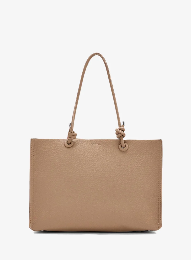 Ginger  Knot Detail Large Tote Bag for Women | Best Price UAE