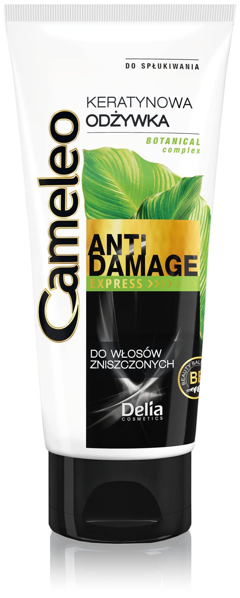 Cameleo Keratin Conditioner Express for Reconstruction of Extremely Damaged Hair 0 Parabens Salt Colorants 200ml by Cameleo
