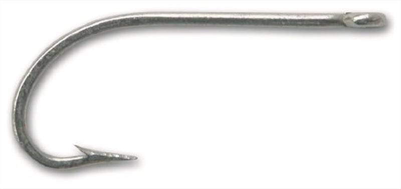 Mustad 3407 Classic O'Shaughnessy Forged Fishing Hook - Pack of 50, Size 1/0
