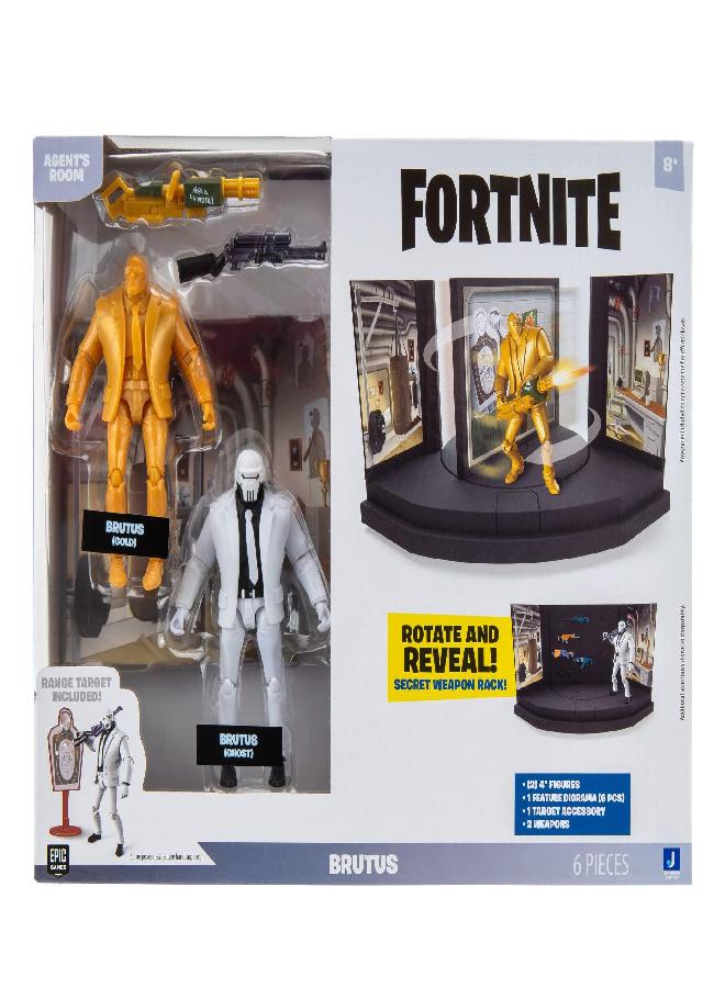 FORTNITE Fortnite Brutus Agent's Room Featured Playset with Two