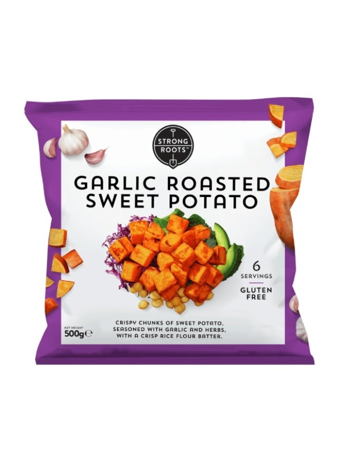 Roasted Sweet Potatoes Garlic &  Herbs - 500g