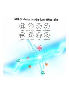 NIBEMINENT E27 UV Light Tube Bulb White/Clear 11.02x1.45inch  - Image 3