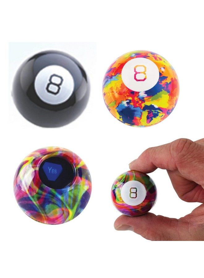 Worlds Smallest Worlds Smallest Magic 8 Ball Bundle Set Of 2 Black And Tie Dye - Image 3